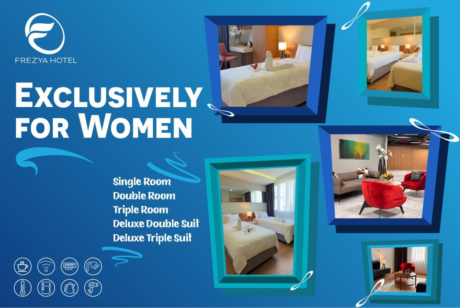 Frezya - Exclusively Woman Hotel Isztambul Kültér fotó